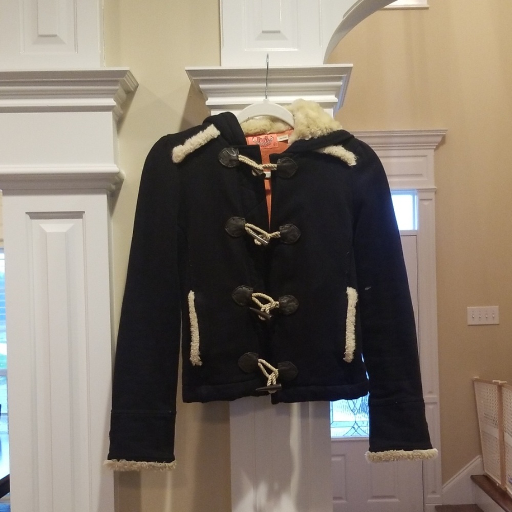 Juicy Couture Black Jacket Size P